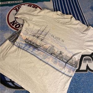 Vintage 90s tall ships boston harbor t shirt